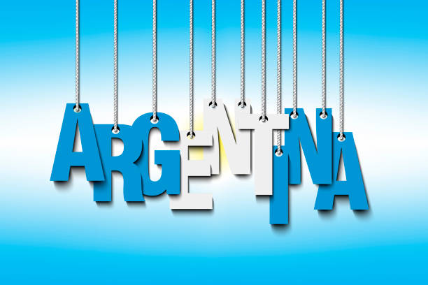 istock The word Argentina hang on the ropes 958599586