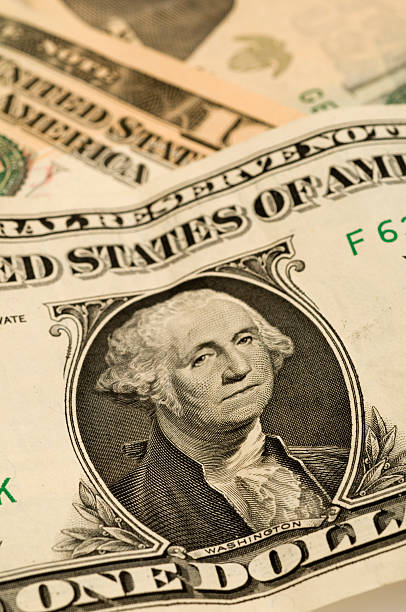 istock Close up of American Currency 95860072