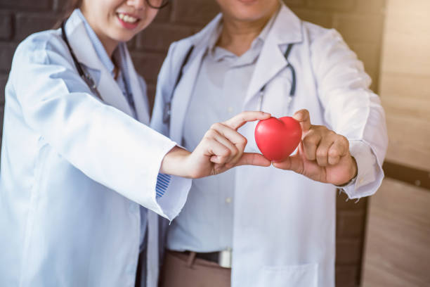 istock doctor, physical examination and Heart Disease Checker 958623198