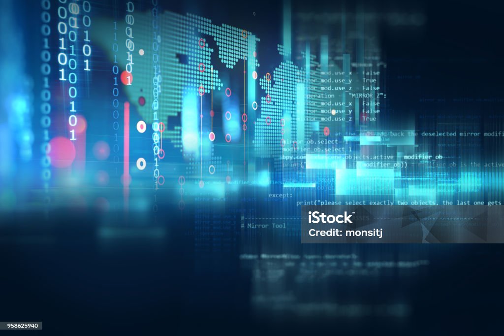 Programming Code Abstract Technology Background Of Software Developer ...