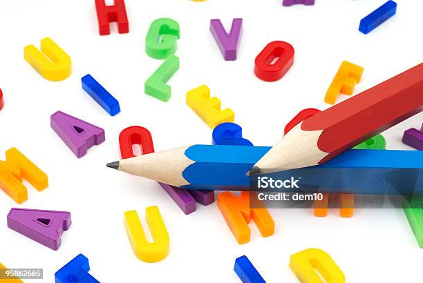 Educação - Fotografias de stock e mais imagens de Alfabeto - Alfabeto, Alfabeto Íman, Aprender