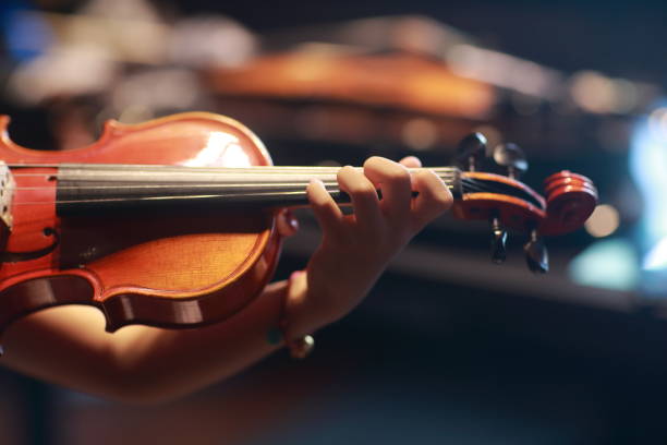istock A person playing the violin showing hands holding the bow 958629566