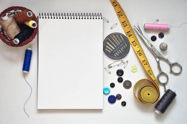 istock Sewing and repair of clothing. Tools tailor 958667102