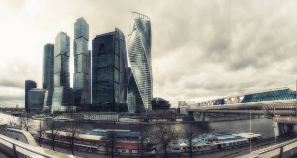 istock Business center Moscow City 958667724