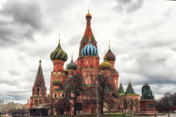 istock Saint Basil Cathedral in Moscow on the Red Square 958667848