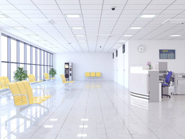 Hospital waiting room Hospital waiting room medical office lobby stock pictures, royalty-free photos & images