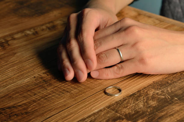 istock Preparation for divorce by Japanese woman 958686826