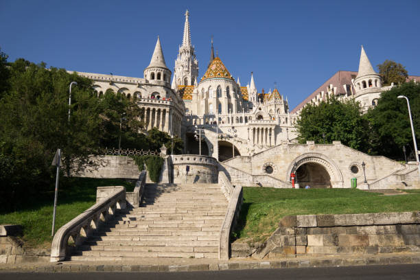 istock Fisherman Bastion on the Buda Castle hill in Budapest, Hungary 958687466