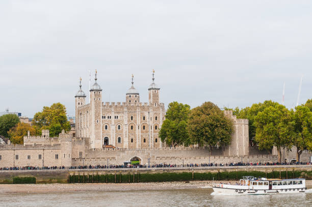 istock Tower of London and Thames river panoramic view, England 958688520