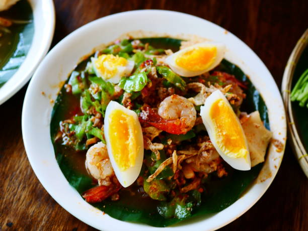 istock bean spicy and sour salad, side dish boiled egg 958693924