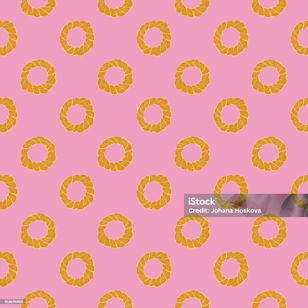 Pattern Pastelli Pastel Pastry Pattern Stock Illustration - Download Image Now ...