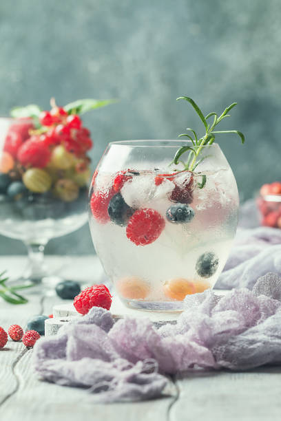 istock Detox fruit infused flavored water. 958698526