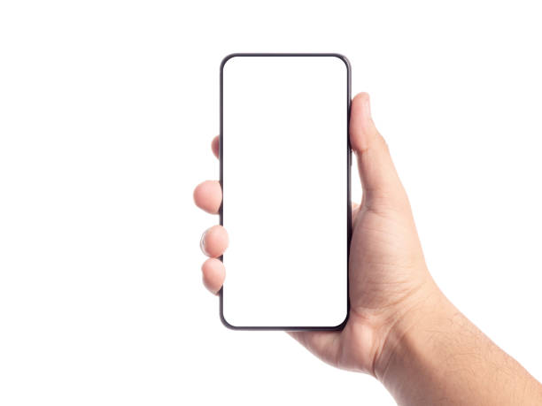 istock Male hand holding smartphone 958724264