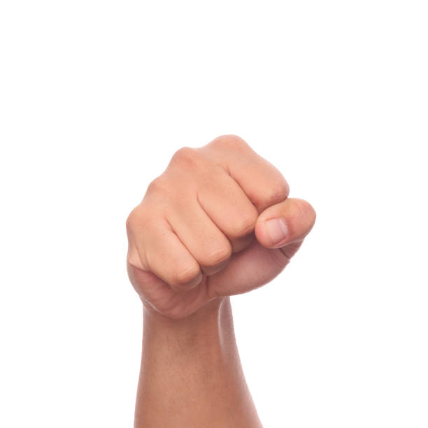 istock Male clenched fist 958724282