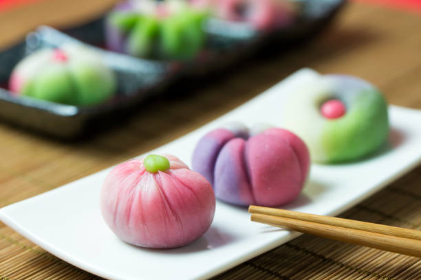 istock Japanese traditional confectionery wagashi 958732912