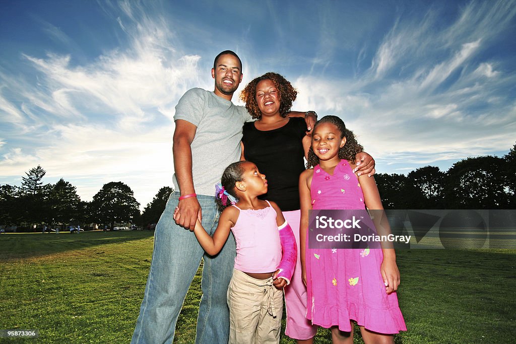 A nossa família - Royalty-free Família Foto de stock