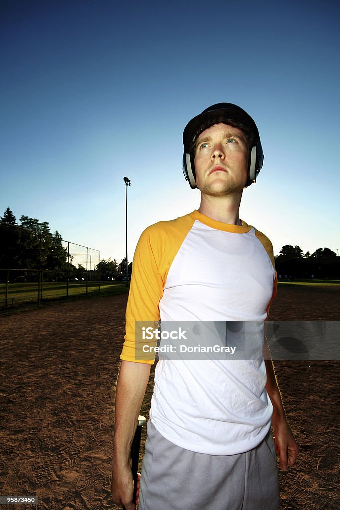 portrait d'un joueur (baseball - Photo de Adulte libre de droits