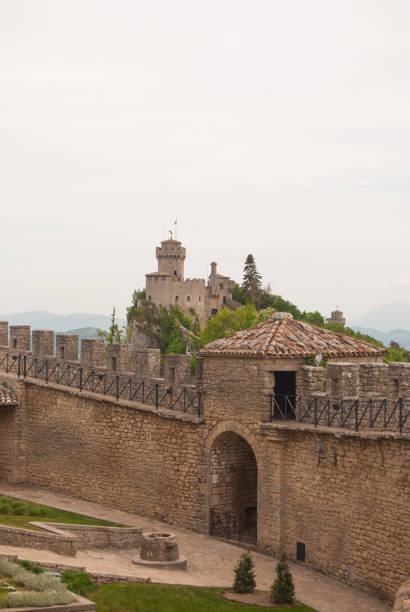 istock Second defensive tower view from the fist one 958735236
