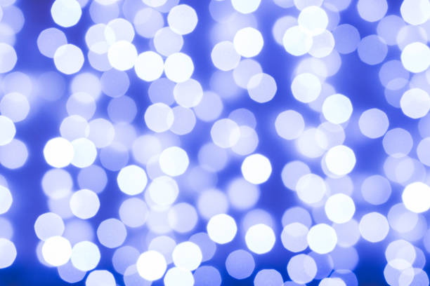 istock Out of Focus Lights in Blue 958753398