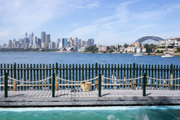 istock View of Sydney skyline on a blue sky day 958759950