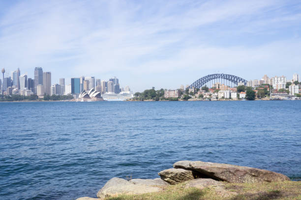 istock View of Sydney skyline on a blue sky day 958762068