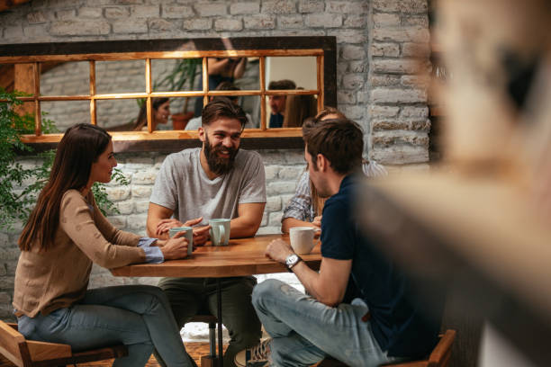 istock Friends enjoying a coffee together 958771508