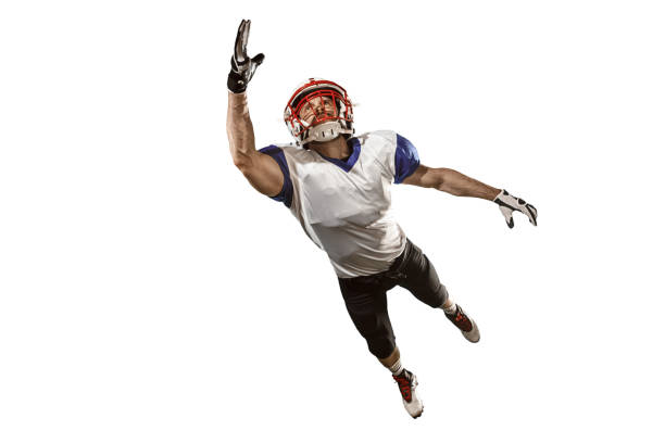 istock one american football player man studio isolated on white background 958776044