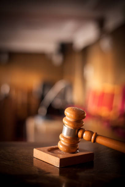 istock Hammer in a courtroom 958788118