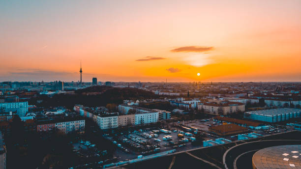 istock beautiful overview of berlin in panoramic style 958790326