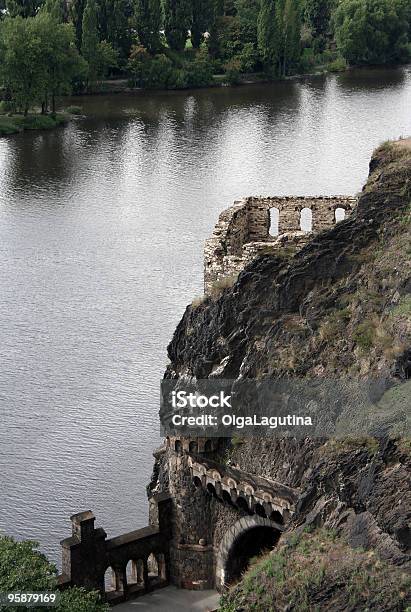 Fortezza Parete - Fotografie stock e altre immagini di Acqua - Acqua, Albero, Architettura