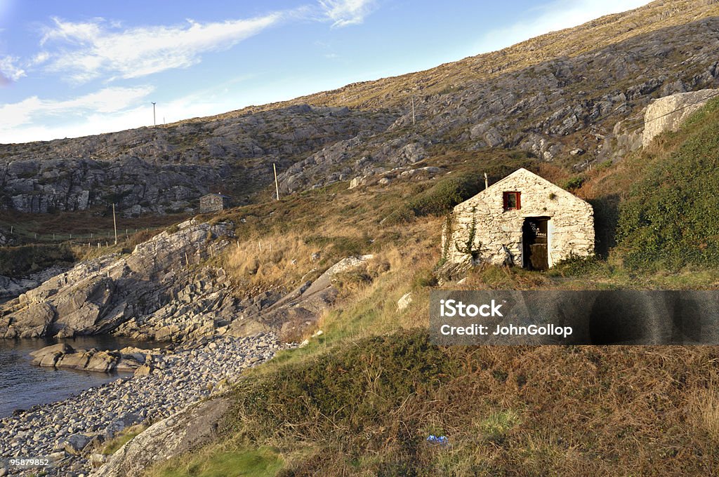 Fishermans Hut  Beara Peninsula Stock Photo