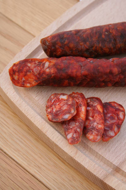 istock Sliced salami on a cutting board 958813428