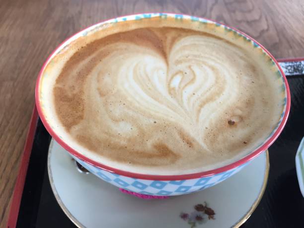 Beautiful late art from an Icelandic cafe