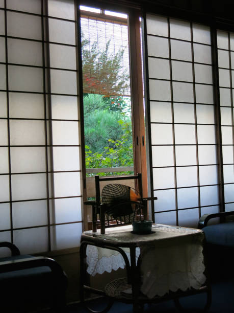 istock Western seating in a ryokan suite 958825598
