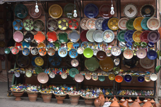 istock Beautiful dishes decorated in Istanbul's markets 958834778