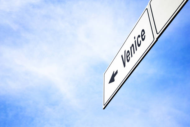 istock Signboard pointing towards Venice 958834818