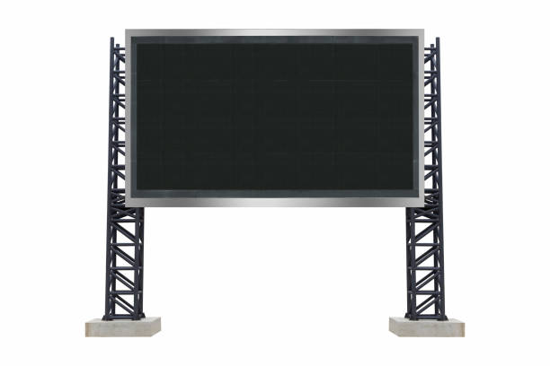istock Medium center scoreboard stadium isolated on white background. use clipping path 958835882