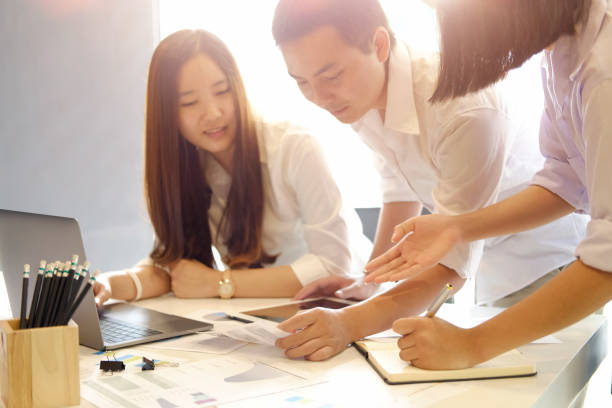 istock Business People Meeting Design Ideas in board room. 958836114