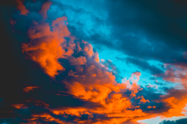 istock epic orange clouds in the afternoon 958836740