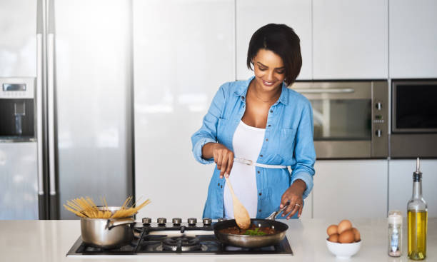 istock Her baby's going to be a pasta lover 958841726