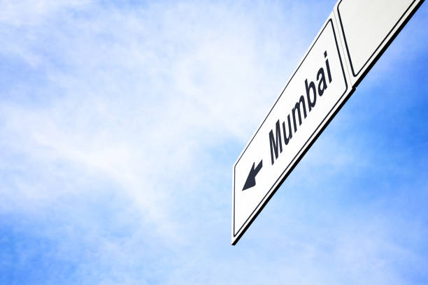 istock Signboard pointing towards Mumbai 958854858