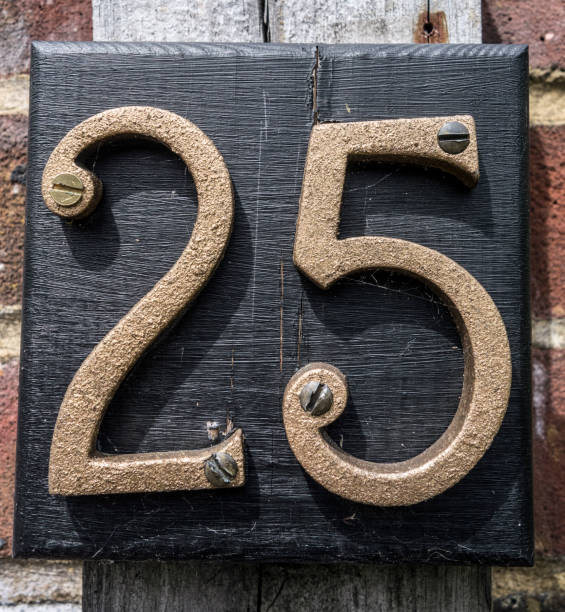 istock Written Wording in Distressed State Typography Found Number Twenty Three 23 958863882