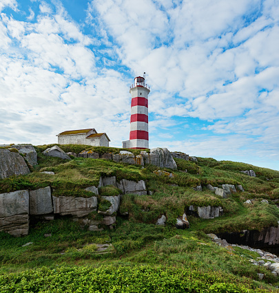 The iconic Sambro Island lighthouse, in operation since 1758.