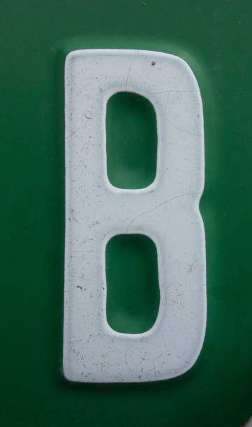 istock Written Wording in Distressed State Typography Found Letter B 958873310