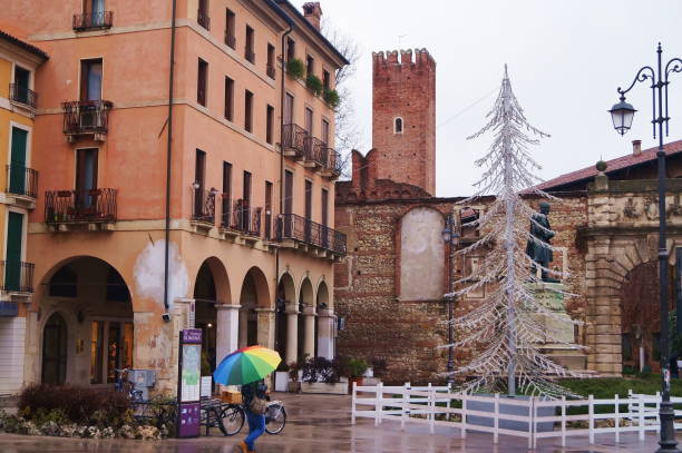 istock Christmas tree in Matteotti square, Vicenza 958877942
