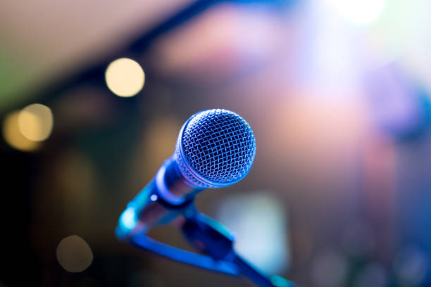 istock Microphone in party or concert 958879510