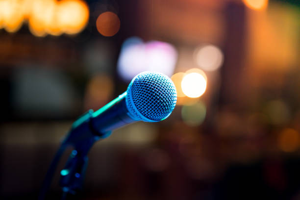 istock Microphone in party or concert 958879612