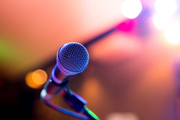 istock Microphone in party or concert 958879654