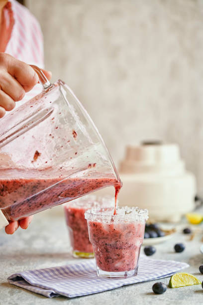 istock Summer Blueberry Margarita Cocktail 958883710