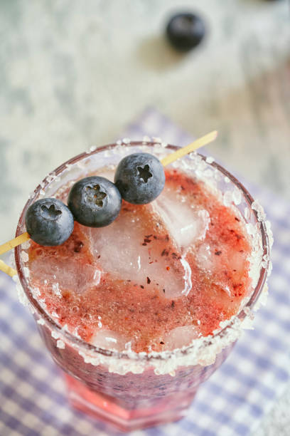 istock Summer Blueberry Margarita Cocktail 958883722